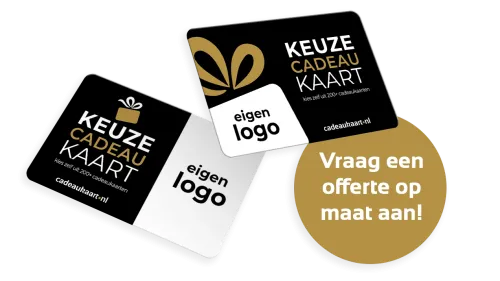 Zakelijke Keuze Cadeaukaart personaliseren